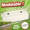 OUTIROR Tunnel De Forçage Souple Et Modulable 86 Cm De Long Et 40 Cm De Large -Protection Pour Végétaux Soldes 11278731 1