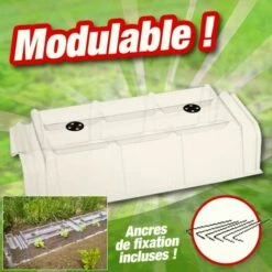 OUTIROR Tunnel De Forçage Souple Et Modulable 86 Cm De Long Et 40 Cm De Large