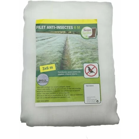 TERRE JARDIN Filet Anti Insectes 4 TERRE JARDIN Filet Anti Insectes – Image 2