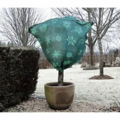 DIRECT FILET Housse D'hivernage En Toile De Jute Ø75x100cm | Couleur: Vert