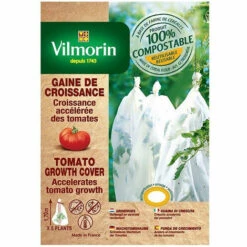 VILMORIN Housse De Croissance Pour Tomates- Farine De Céréales - 25µm