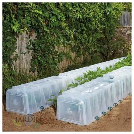 SUINGA Tunnel De Culture Transparent 104x40x30 Cm Résistant Aux UV 4 SUINGA Tunnel De Culture Transparent 104x40x30 Cm Résistant Aux UV – Image 2