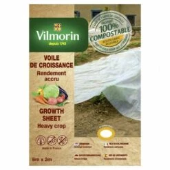 Vilmorin - Voile De Croissance - Farine De Céréales - 18 µm 2X8m
