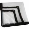 BARES Bâche Transparente, Jardin Clair Bâche étanche Anti-gel Film Anti-pluie Film Isolant Auvent Pe Couvercle En Plastique (1 * 2m)