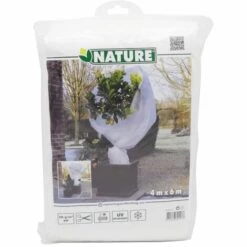 Nature Couverture En Polaire D'hiver 30 G/m² Blanc 4x6 M -Protection Pour Végétaux Soldes 2824857 4