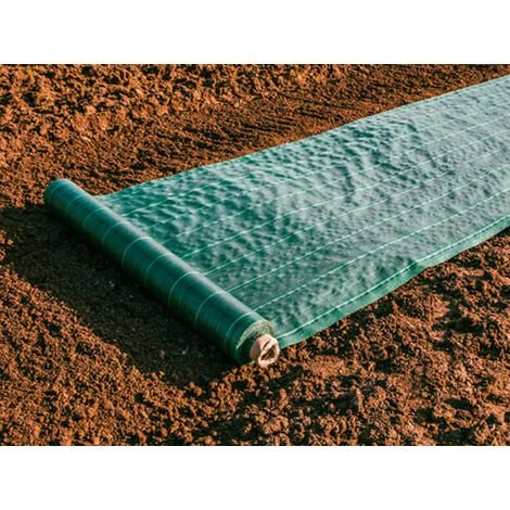 MAILLESTORE Toile De Paillage - Vert - 100gr/m² Vert 1.05m X 5m - Vert 3 MAILLESTORE Toile De Paillage - Vert - 100gr/m² Vert 1.05m X 5m - Vert