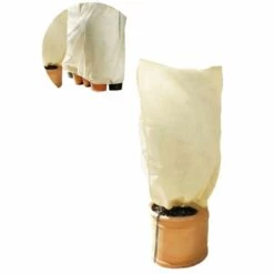 BETTERLIFE 1 Pièce De 100 * 80 Cm Couverture Antigel Pour Plantes Antigel Pour Plantes D'hiver Couverture Antigel Pour Plantes Non Tissées Housse De Protection En Tissu Non Tissé Protection Des Plantes