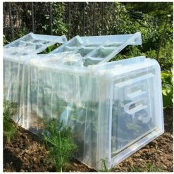 Modulo - Lot De 3 Tunnels Modul'o 60 (79x59x50cm) + 1 Jeu De 2 Embouts + 1 Lot De 10 Piquets De Tunnel -Protection Pour Végétaux Soldes 28991781 4