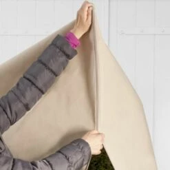 OUTIROR Lot De 2 Housses D'hivernage 120x180cm -Protection Pour Végétaux Soldes 29088521 3