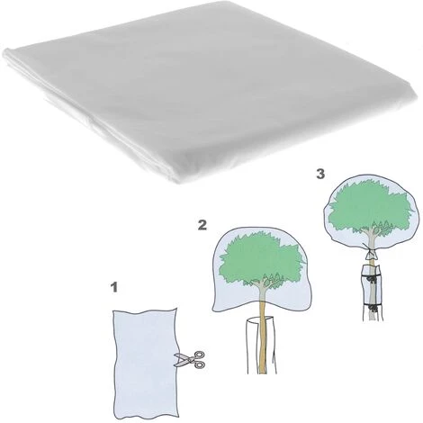 GT GARDEN Voile D'hivernage 3,20 X 10 Mètres 3 GT GARDEN Voile D'hivernage 3,20 X 10 Mètres