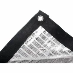 ILOVEMILAN Tissu De Bloc UV Perméable Filet De Protection Solaire Extérieur Durable Filet De Papier D'aluminium Réfléchissant 75% Taux D'ombrage Balcon Jardinage De Toit （1X2m） -Protection Pour Végétaux Soldes 30554987 4