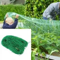 LangRay 10 * 10cm Vines Support Net Jardin Treillis Filet Jardinage Grimpant Grille Mesh Vines Support Mesh Plants Grow Support Net Pour Les Serres De Jardin -Protection Pour Végétaux Soldes 33189598 3
