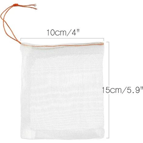 BETTERLIFE Lot De 50 Filets Anti-insectes 25 X 15 Cm Pour Protéger Les Plantes, Les Fruits, Les Fleurs 4 BETTERLIFE Lot De 50 Filets Anti-insectes 25 X 15 Cm Pour Protéger Les Plantes, Les Fruits, Les Fleurs – Image 2