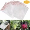 LangRay 100pcs Sachets De Protection Pour Plantes, Sac En Nylon De Fruits De Maille Sac À Cordon Avec Cordon Contre Insecte Ravageur Oiseau Outils De Jardinage Pour Les Tomates Aubergines Les Raisins Pommes -Protection Pour Végétaux Soldes 36154864 1