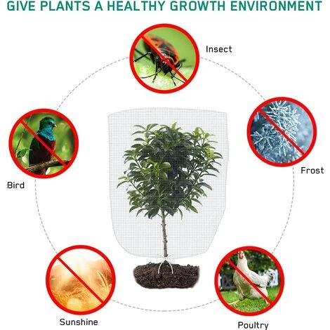 BETTERLIFE Garden Bug Netting Durble Plant Protective Cover, For Protect Plant Fruits Flower From Insect Bird Eating 4 BETTERLIFE Garden Bug Netting Durble Plant Protective Cover, For Protect Plant Fruits Flower From Insect Bird Eating – Image 2