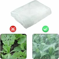 TRIOMPHE Filet à Insectes, 2.5*10m Insectes Protection Maille, Filet Anti-Insectes Pour Plantes, Filet De Jardin Moustiquaire, Jardin Filet De Protection Pour Protéger Plantes Fruits 10 TRIOMPHE Filet à Insectes, 2.5*10m Insectes Protection Maille, Filet Anti-Insectes Pour Plantes, Filet De Jardin Moustiquaire, Jardin Filet De Protection Pour Protéger Plantes Fruits -Protection Pour Végétaux Soldes 37670009 4