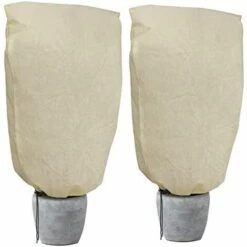 LITZEE Housse De Protection Pour Plantes, Housse D'hivernage économique Grande Capacité (2 Pack) - 100 X 80 Cm