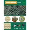 XICHAO Filet A Volaille 30mX1m Filet De Protection Pour Poules Oies Dindons Etc - Vert -Protection Pour Végétaux Soldes 39657466 1