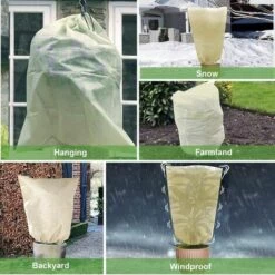 AIDUCHO Housse D'hivernage, Housse De Protection Pour Plantes, Voile D'hivernage - 60 X 80 Cm 10 AIDUCHO Housse D'hivernage, Housse De Protection Pour Plantes, Voile D'hivernage - 60 X 80 Cm -Protection Pour Végétaux Soldes 39954130 4