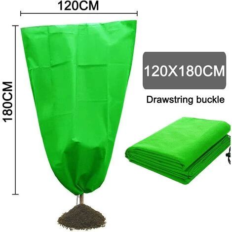 BETTERLIFE BET Housse Protection Plantes,Plantes Protection Contre Le Gel Des,Plantes Houssed'hivernage Protection Plantes,Couverture Végétale La Protection Contre Le Gel (180 * 120, Vert) 4 BETTERLIFE BET Housse Protection Plantes,Plantes Protection Contre Le Gel Des,Plantes Houssed'hivernage Protection Plantes,Couverture Végétale La Protection Contre Le Gel (180 * 120, Vert) – Image 2