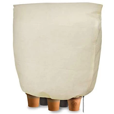 TRIOMPHE Housse Hivernage Pour Plantes, Housse D'hivernage Non Tissée 80 G/m² Protection Contre Le Gel Des Plantes En Pots Et Rosiers (240x200cm) 3 TRIOMPHE Housse Hivernage Pour Plantes, Housse D'hivernage Non Tissée 80 G/m² Protection Contre Le Gel Des Plantes En Pots Et Rosiers (240x200cm)