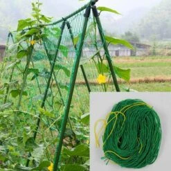 TANABATA Sous Réseau De Grille De Jardin De Plantes Grimpantes Avec Un Grand Maillage Adapté Pour Une Croissance Parfaite Des Tomates Concombres Et Des Vignes -Protection Pour Végétaux Soldes 41581018 4