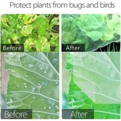 TANABATA Filet Anti-insectes,Filet Anti-insectes Végétal,Filet Protection Fleurs,Filet Protection Légumes,Filets Jardin Filet Légumes,Filet Protection ​Oiseaux,Vole Filet De Protection,Filets Jardin (4) -Protection Pour Végétaux Soldes 41581751 3
