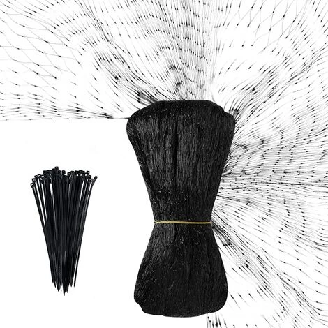 VERSAILLESFR Filet Anti-Oiseaux En Maille 4 X 10M Filet De Plante De Jardin Avec 50 Attaches De Câble Filet D'étang Filets D'Arbres Fruitiers Contre Oiseaux Et Animal Pour Plante 3 VERSAILLESFR Filet Anti-Oiseaux En Maille 4 X 10M Filet De Plante De Jardin Avec 50 Attaches De Câble Filet D'étang Filets D'Arbres Fruitiers Contre Oiseaux Et Animal Pour Plante