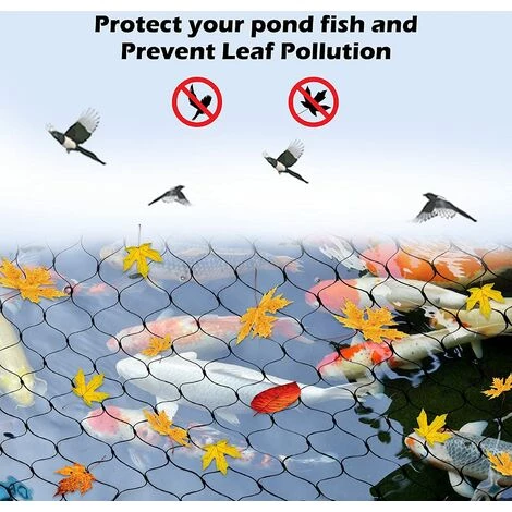 VERSAILLESFR Filet Anti-Oiseaux En Maille 4 X 10M Filet De Plante De Jardin Avec 50 Attaches De Câble Filet D'étang Filets D'Arbres Fruitiers Contre Oiseaux Et Animal Pour Plante 7 VERSAILLESFR Filet Anti-Oiseaux En Maille 4 X 10M Filet De Plante De Jardin Avec 50 Attaches De Câble Filet D'étang Filets D'Arbres Fruitiers Contre Oiseaux Et Animal Pour Plante – Image 5