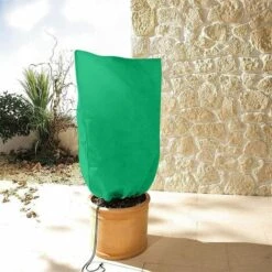 PERLE RARE Housse De Protection Pour Plantes Avec Cordon De Serrage - Sac De Protection Pour Plantes Contre Le Froid Hivernal Et Le Gel - 80 X 100 Cm -Protection Pour Végétaux Soldes 42085945 4