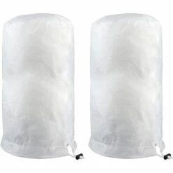 PERLE RARE Voile D'hivernage Plante, Voile Hivernage Olivier, Voile Dhivernage Arbre, Housse De Protection Tomate Citronnier, Housse Hivernage Pour Plantes Sac Végétaux Jardin Tissu Non Tissé (60×80CM, Blanc)
