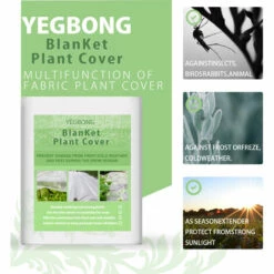 Tissu Antigel Betterlife- 2.5 X 7.5 M - 375g - Pour Plantes De Jardin - Tissu Non Tissé - Protection Contre Le Gel - Protection Des Plantes D'hiver 1 Pcs -Protection Pour Végétaux Soldes 42287001 2