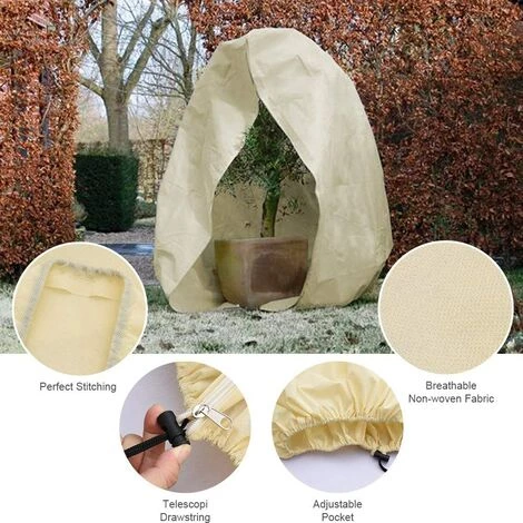 Housse D'hivernage Pour Plante, Voile D'hivernage, Protection Plantes, Housse, Nortene, Antigel, Hivernage Plantes Triomphe(120 X 80CM) 6 Housse D'hivernage Pour Plante, Voile D'hivernage, Protection Plantes, Housse, Nortene, Antigel, Hivernage Plantes Triomphe(120 X 80CM) – Image 4