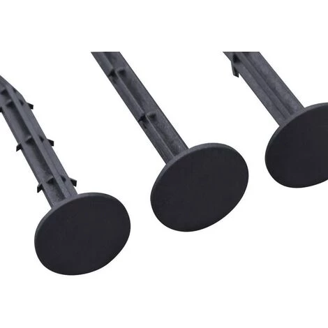 ALMI Lot De 30 Piquets De Fixation En Plastique Pour Le Jardin - Convient Pour Les Bâches Et Filets Anti Mauvaises Herbes - 11 cm 4 ALMI Lot De 30 Piquets De Fixation En Plastique Pour Le Jardin - Convient Pour Les Bâches Et Filets Anti Mauvaises Herbes - 11 cm – Image 2
