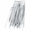 ALMI 200 PCS Piquets De Jardin, Piquets De Fixation De Jardin, Piquets De Fixation Tente 2,5 Mm D'épaisseur, 15 Cm/4 Cm, Pour Fixer Le Tissu De Mauvaises Herbes, Les Feuilles De Sol -Protection Pour Végétaux Soldes 43331741 1