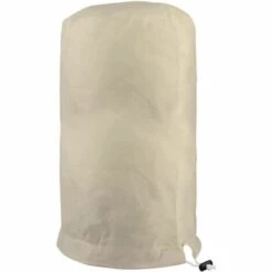 Voile D'hivernage Plante, Voile Hivernage Olivier, Voile Dhivernage Arbre, Housse De Protection Tomate Citronnier, Housse Hivernage Pour Plantes Sac Vegetaux Jardin Tissu Non Tissé (60×80cm, Beige*1) GrooFoo