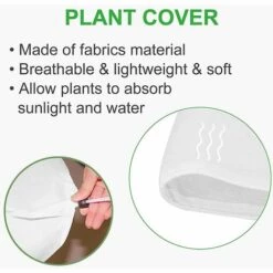 Plantes Houssed'hivernage Protection Plantes 78CM*120CM, Plantes Protection Contre Le Gel Des, Housse Protection Plantes, Couverture Végétale La Protection Contre Le Gel GrooFoo -Protection Pour Végétaux Soldes 43744652 2