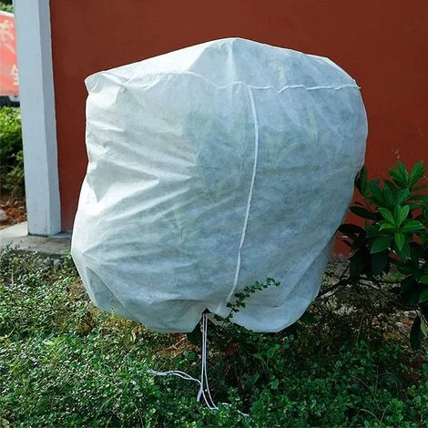 Voile D'hivernage Plante, Voile Hivernage Olivier, Voile Dhivernage Arbre, Housse De Protection Tomate Citronnier, Housse Hivernage Pour Plantes Sac Vegetaux Jardin Tissu Non Tissé (60×80cm, Blanc*1) GrooFoo 5 Voile D'hivernage Plante, Voile Hivernage Olivier, Voile Dhivernage Arbre, Housse De Protection Tomate Citronnier, Housse Hivernage Pour Plantes Sac Vegetaux Jardin Tissu Non Tissé (60×80cm, Blanc*1) GrooFoo – Image 3