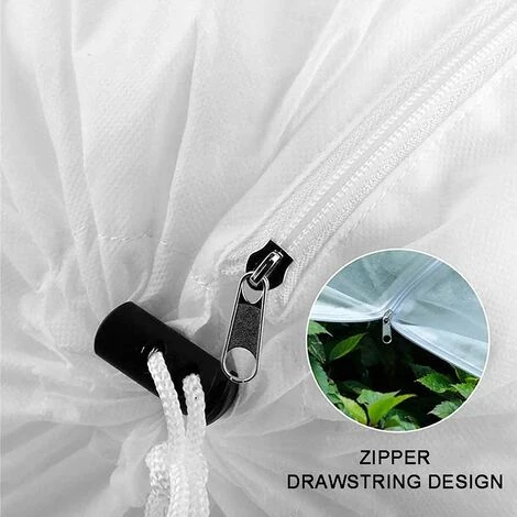 Voile D'hivernage Plante, Voile Hivernage Olivier, Voile Dhivernage Arbre, Housse De Protection Tomate Citronnier, Housse Hivernage Pour Plantes Sac Vegetaux Jardin Tissu Non Tissé (60×80cm, Blanc*1) GrooFoo 6 Voile D'hivernage Plante, Voile Hivernage Olivier, Voile Dhivernage Arbre, Housse De Protection Tomate Citronnier, Housse Hivernage Pour Plantes Sac Vegetaux Jardin Tissu Non Tissé (60×80cm, Blanc*1) GrooFoo – Image 4