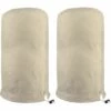Voile D'hivernage Plante, Voile Hivernage Olivier, Voile Dhivernage Arbre, Housse De Protection Tomate Citronnier, Housse Hivernage Pour Plantes Sac Vegetaux Jardin Tissu Non Tissé (200×240cm, Beige*2) GrooFoo -Protection Pour Végétaux Soldes 43744658 1