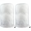 Voile D'hivernage Plante, Voile Hivernage Olivier, Voile Dhivernage Arbre, Housse De Protection Tomate Citronnier, Housse Hivernage Pour Plantes Sac Vegetaux Jardin Tissu Non Tissé (80×100cm, Blanc*2) GrooFoo -Protection Pour Végétaux Soldes 43772613 1
