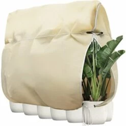 ILOVEMILAN Housse De Protection Hiver En Pot Pour Plantes En Pot Housse De Protection Avec Cordon De Serrage Zip Antigel Réutilisable 240 X 200 Cm