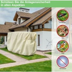 ILOVEMILAN Housse De Protection Hiver En Pot Pour Plantes En Pot Housse De Protection Avec Cordon De Serrage Zip Antigel Réutilisable 240 X 200 Cm -Protection Pour Végétaux Soldes 43772869 3