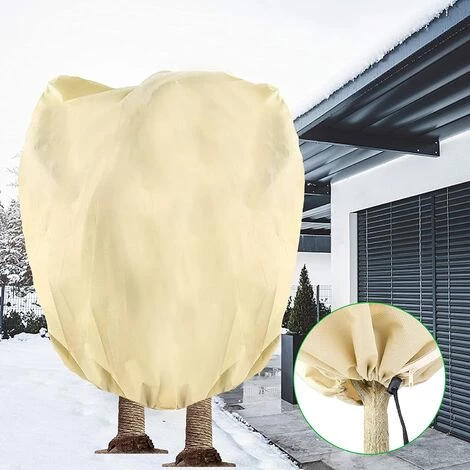 GUAZHUNIFR Housse D'hivernage, Housse De Protection Pour Plantes, Voile D'hivernage économique Grande Capacité 80g/m² - 360 X 250CM Guazhuni 6 GUAZHUNIFR Housse D'hivernage, Housse De Protection Pour Plantes, Voile D'hivernage économique Grande Capacité 80g/m² - 360 X 250CM Guazhuni – Image 4