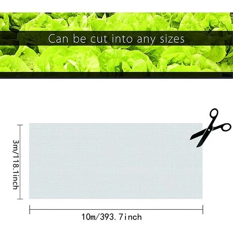 BRIDAY Filet Anti-insectes,Filet Anti-insectes Végétal,Filet Protection Fleurs,Filet Protection Légumes (10) 4 BRIDAY Filet Anti-insectes,Filet Anti-insectes Végétal,Filet Protection Fleurs,Filet Protection Légumes (10) – Image 2