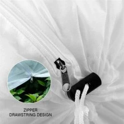 Protection Pour Plante, Voile D'hivernage Non-tissé Pour Plantes Jardin, Housse D'hivernage Protection Antigel Plante, Sac Pour Plante, Réutilisable Et Lavable 80*100cm Fontainebleau Blanc -Protection Pour Végétaux Soldes 44183111 3