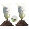 Hivernage Plante, Housse Hivernage Plante, Housse D’Hivernage, Housse De Protection Pour Plantes Housse D'hivernage Réutilisable 80*60cm Fontainebleau 2Pcs Blanc -Protection Pour Végétaux Soldes 44184342 1