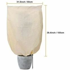 Housse D'hivernage Pour Plante, Voile D'hivernage, Protection Plantes, Housse, Hivernage Plantes 80*100cm Fontainebleau 8 Housse D'hivernage Pour Plante, Voile D'hivernage, Protection Plantes, Housse, Hivernage Plantes 80*100cm Fontainebleau -Protection Pour Végétaux Soldes 44184360 2