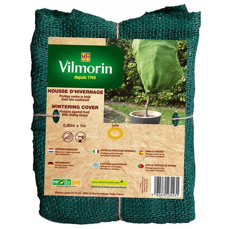 Housse D'hivernage En Jute Vilmorin 0.80m X 1.0m 3 Housse D'hivernage En Jute Vilmorin 0.80m X 1.0m