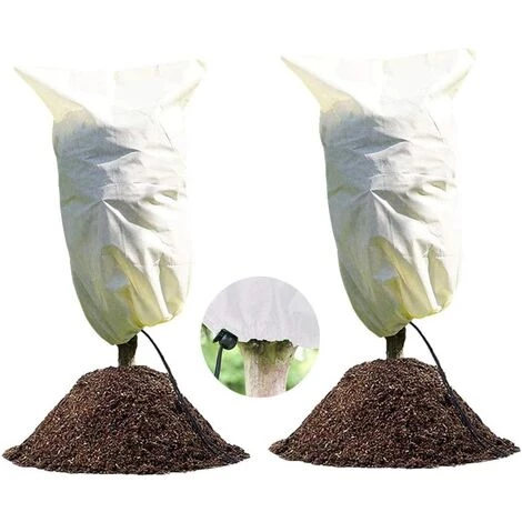 HIASDFLS 2 Pack Hivernage Plante, Housse Hivernage Plante, Protection Plantes, 80 X 60Cm Housse D'Hivernage, Housse De Protection Pour Plantes Housse D'Hivernage Réutilisable 3 HIASDFLS 2 Pack Hivernage Plante, Housse Hivernage Plante, Protection Plantes, 80 X 60Cm Housse D'Hivernage, Housse De Protection Pour Plantes Housse D'Hivernage Réutilisable